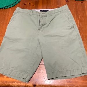 Tommy Hilfiger light green chino shorts
